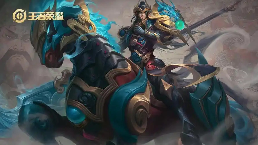 王者荣耀英雄海报壁纸——达摩,关羽