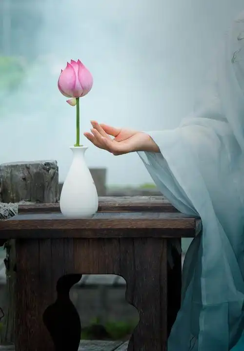 一荷一禅一世缘 写美篇摄影:夏语 模特:兰博湾 场景:武义十里荷花