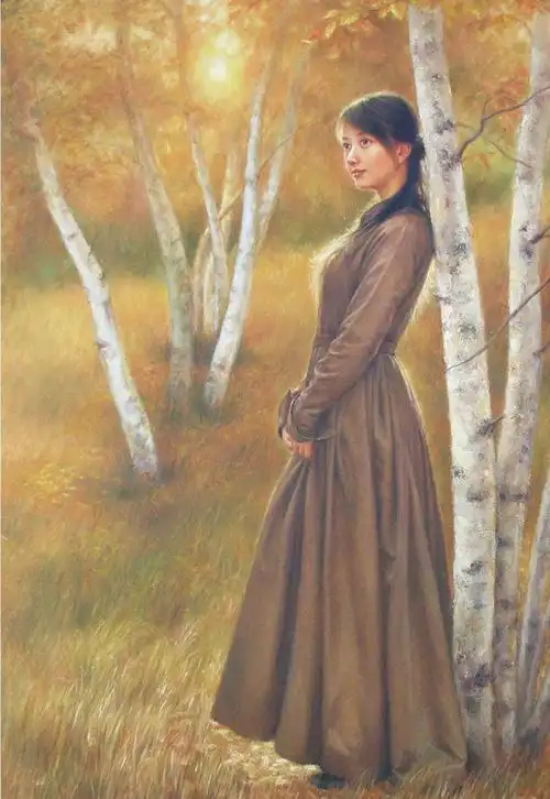 美女画家徐小稀油画人物作品欣赏