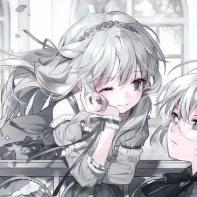 稀有独一无二动漫恋人头像,情侣头像图片-回车桌面