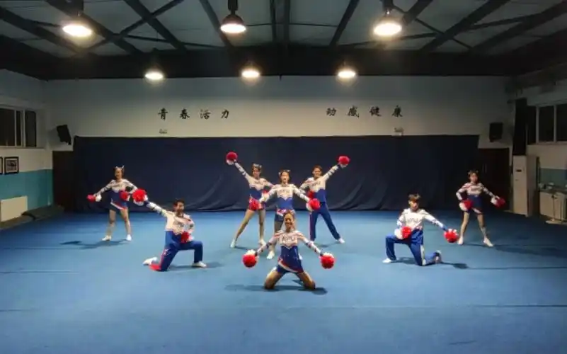 【ldsh健美操】花球规定八人练习室