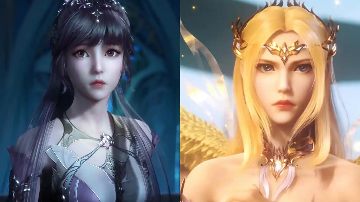 斗罗大陆:唐三背着小舞夸千仞雪颜值倾国倾城,果然男人都一样