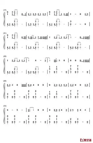 love someone钢琴简谱-数字双手-lukas graham