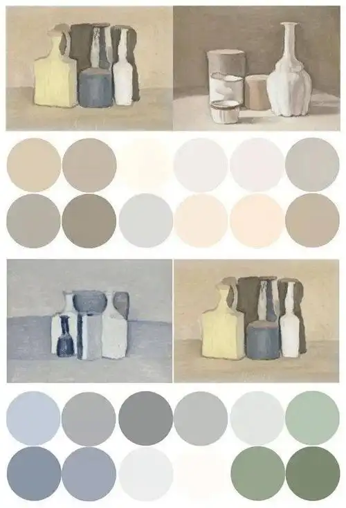 干货|万能色彩搭配色卡!(莫兰迪色系篇)