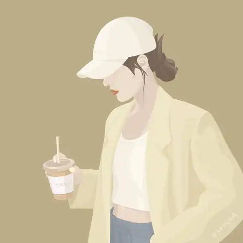 闺蜜头像/插画头像/女生头像