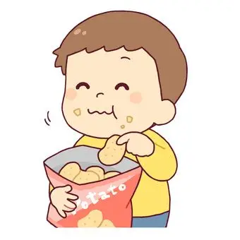 免费矢量剪贴画男孩的糖果 |illustac