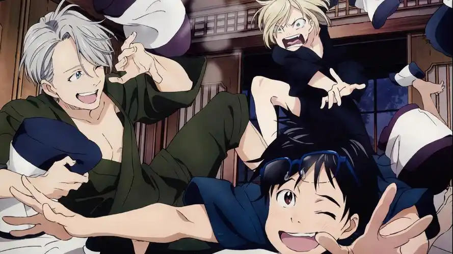 《冰上的尤里》高清卡通图片桌面壁纸