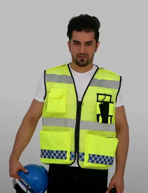 交警反光马甲反光背心交通执勤马甲年检衣 - 丰鑫劳保欢迎您