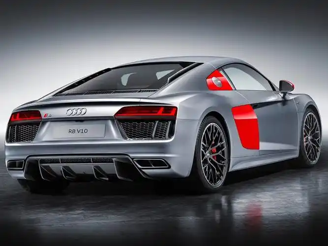 audi sport 奥迪r8 2017款 audi sport edition 车身外观已经是最后一