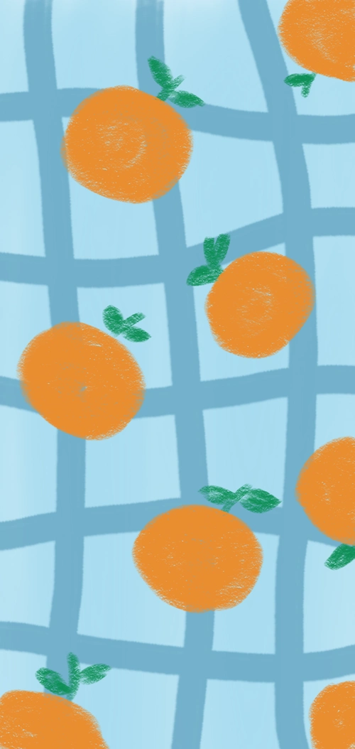 15 橘子壁纸