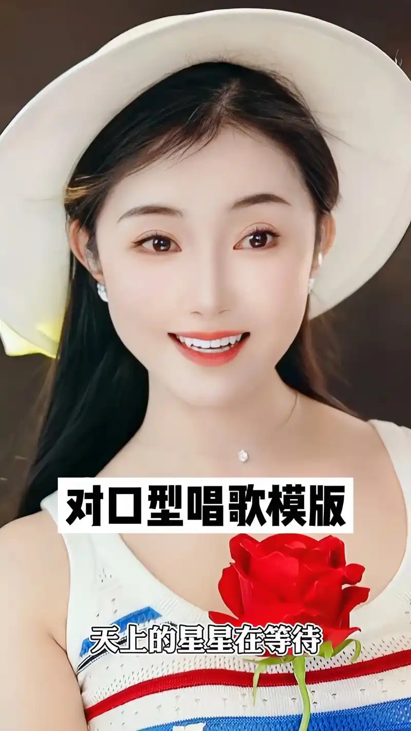 对口型唱歌模版你是我的情人视频由ai技术合成谁用谁火