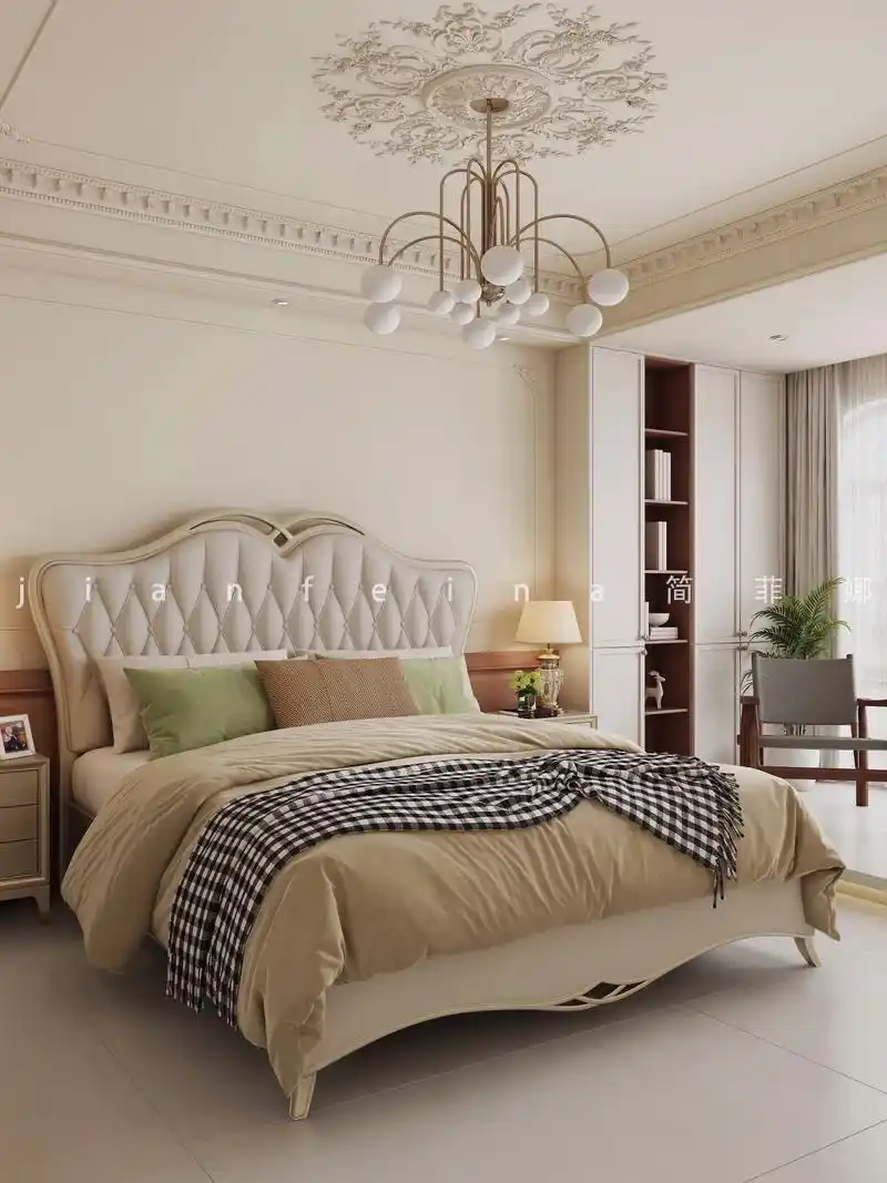 温柔轻法式风卧室,这就是小仙女的理想家叭.