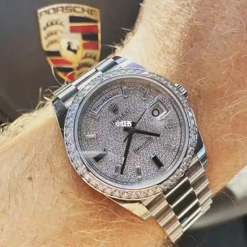 劳力士228349rbr满天星69蓝宝石18k白金满钻