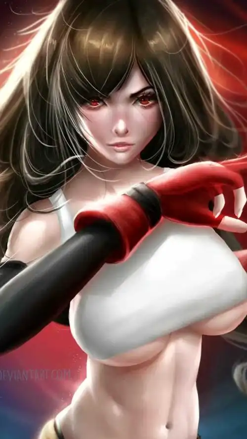 最终幻想7最美女神蒂法