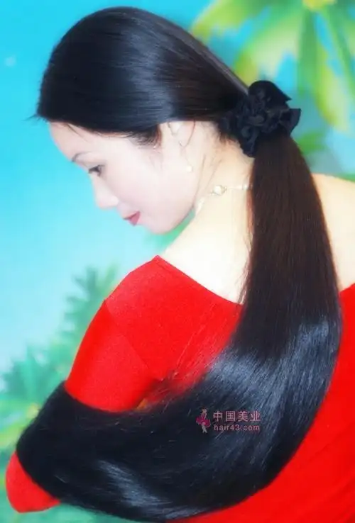 安徽合肥长发女苏霞155米长发回顾