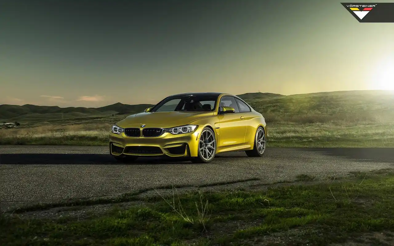 超酷宝马m4概念车炫彩土豪金桌面壁纸(二)高清大图预览1920x1200_汽车