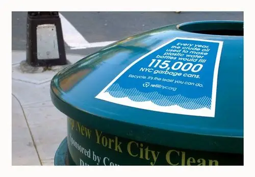 refill nyc garbage can