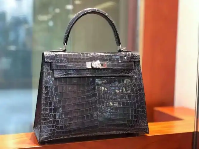 爱马仕鳄鱼皮kelly