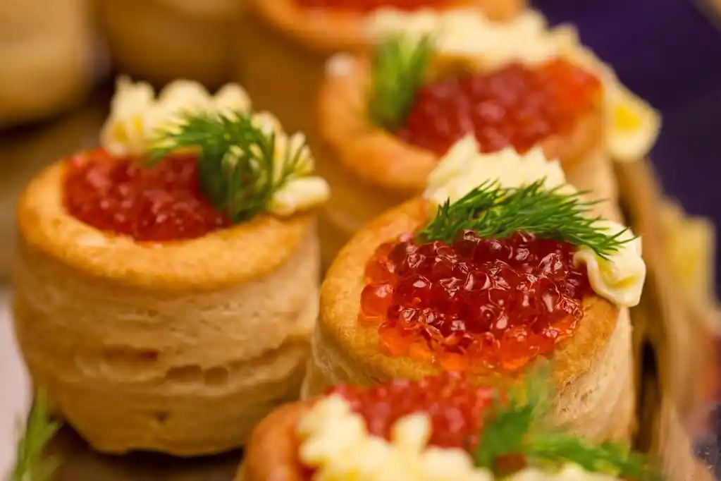 俄罗斯鱼子酱小吃,俄罗斯鱼子酱小吃