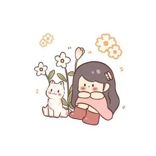 超可爱的小女生卡通q版头像图片