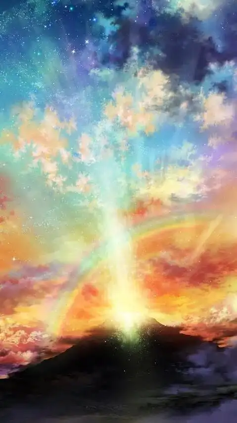 求一些高清二次元天空 用做背景