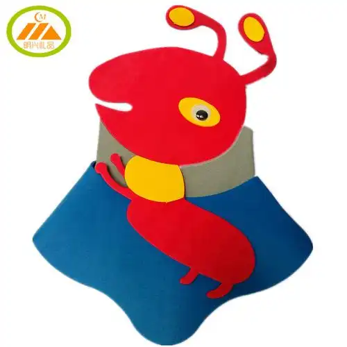 蚂蚁头饰幼儿园表演道具儿童帽子黑蚂蚁ant红蚂蚁聚会装饰帽子