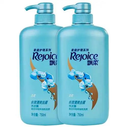 露家庭护理长效黑亮滋润750ml飘柔洗发水去屑750ml去油2瓶装