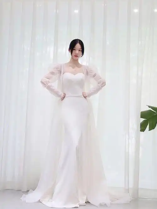 两件式鱼尾礼服