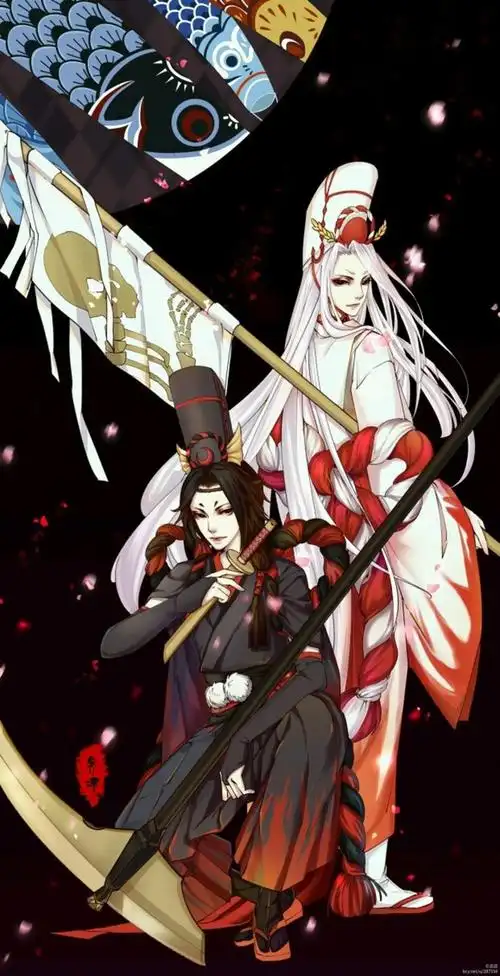 阴阳师€鬼使白鬼使黑