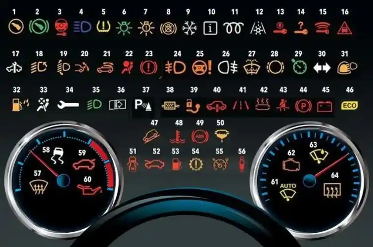 路特斯故障灯图解大全 英国莲花仪表灯图解大全 lotus仪表盘故障灯