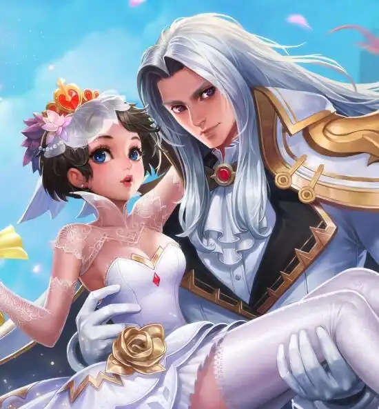王者荣耀-小乔纯白花嫁