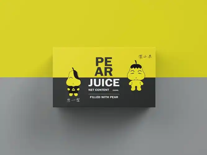 梨小八梨汁包装盒|工业/产品|其他工业/产品|梨小八 - 原创作品
