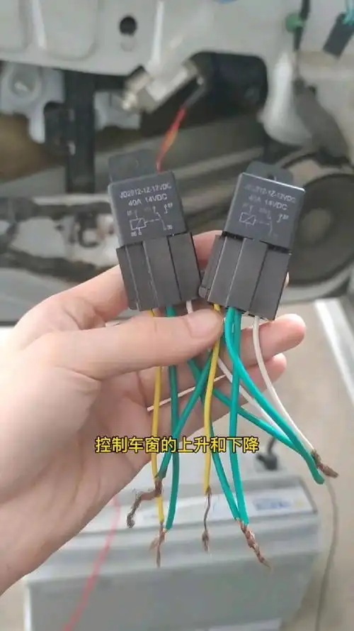 汽车维修:两个继电器控制电机正反转,分享给大家