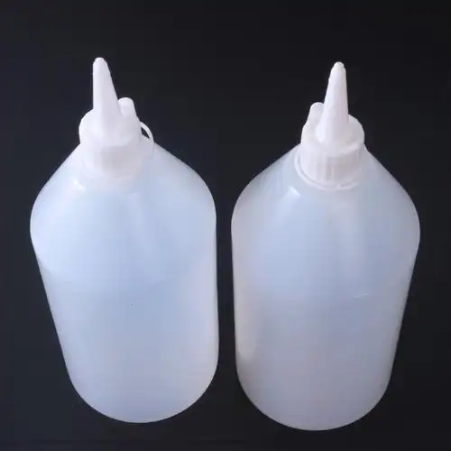 500ml酒精胶瓶 pe塑料瓶 尖嘴瓶 颜料瓶子 吹塑瓶胶水瓶厂家