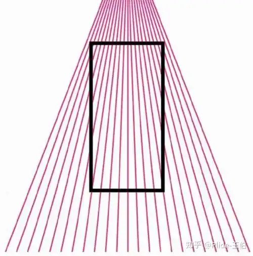 冯特错觉(wundt iiiusion)平行的黑线完全是