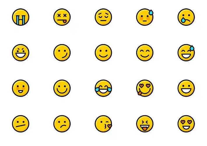 电脑手机emoji表情大全_最新emoji表情包下载_北极熊素材库