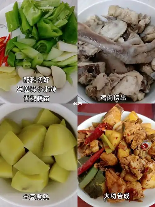 美食制作——炒鸡