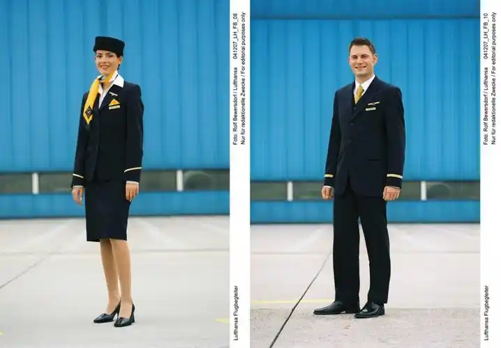 德国各大航空空姐制服大比拼,哪款是你的心头好?
