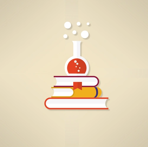 创意化学研究插画矢量素材背景