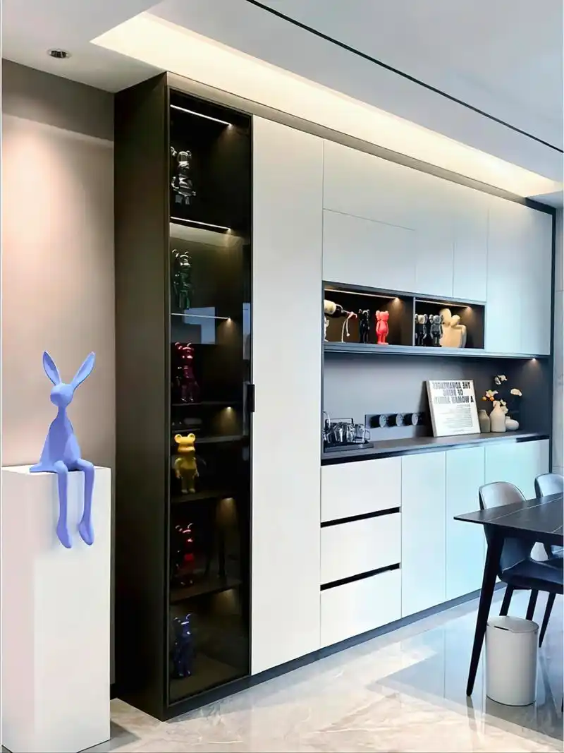 餐边柜设计效果图 2023最新款餐边柜设计效果图,简约设计,大气又好看