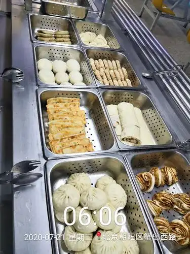 区管食堂早餐