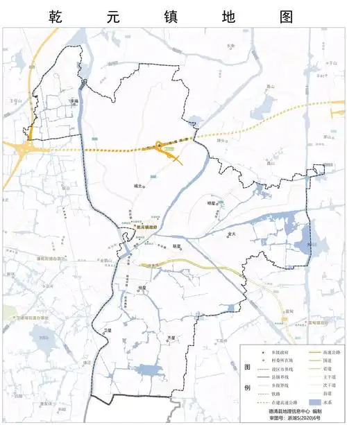 德清县标准地图发布