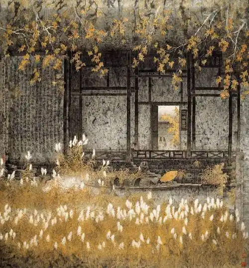 年雷子人仁者寿240cm×200cm 中国画2021年詹艺石钟山记185cm×185cm