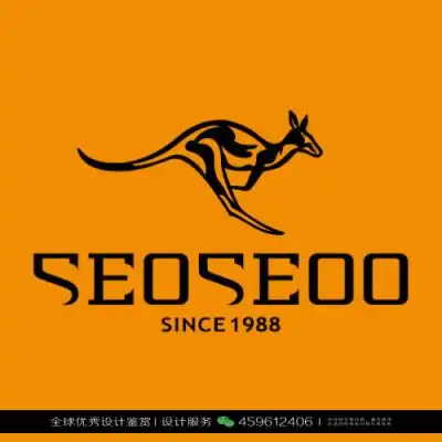 袋鼠 动物 logo设计标志品牌设计作品欣赏 (25)