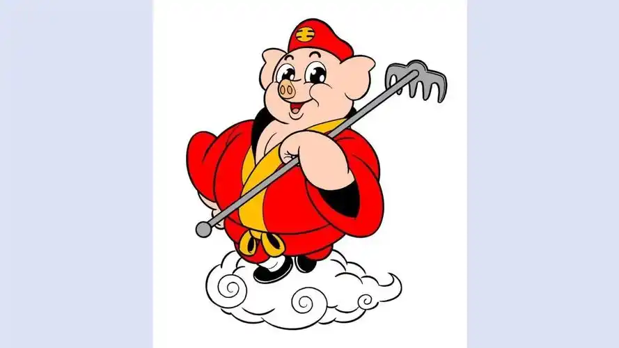 大班歌唱《猪八戒吃西瓜》原版有声动态ppt课件_第1页