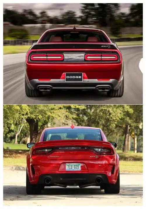 道奇地狱猫srtvs道奇charger srt#高级感轿跑