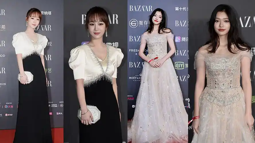 12女星同台比美!精修vs未修,刘诗诗仙气回归,林允胖到让人惊讶