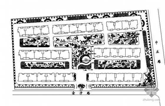 [分享]景观小品cad平面图资料免费下载