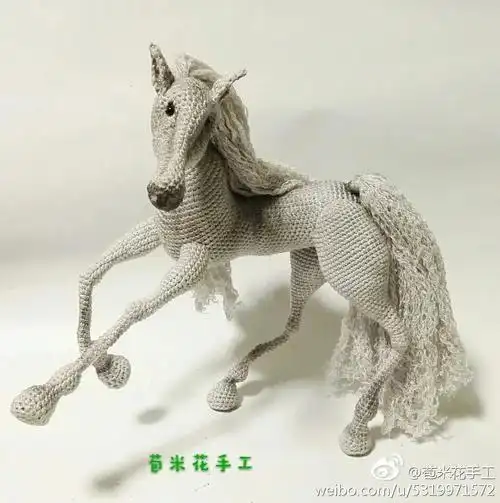 毛线钩织  #钩针图解  感谢苞米花手作的分享