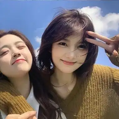 姐妹头像可爱双人一人一张 高清优质闺蜜头像图片_情侣头像_美头网